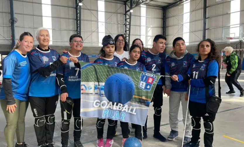 Pilar recibió otra fecha de la Liga Argentina de Goalball