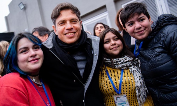 El gobernador Kicillof llega a Pilar para inaugurar una nueva escuela