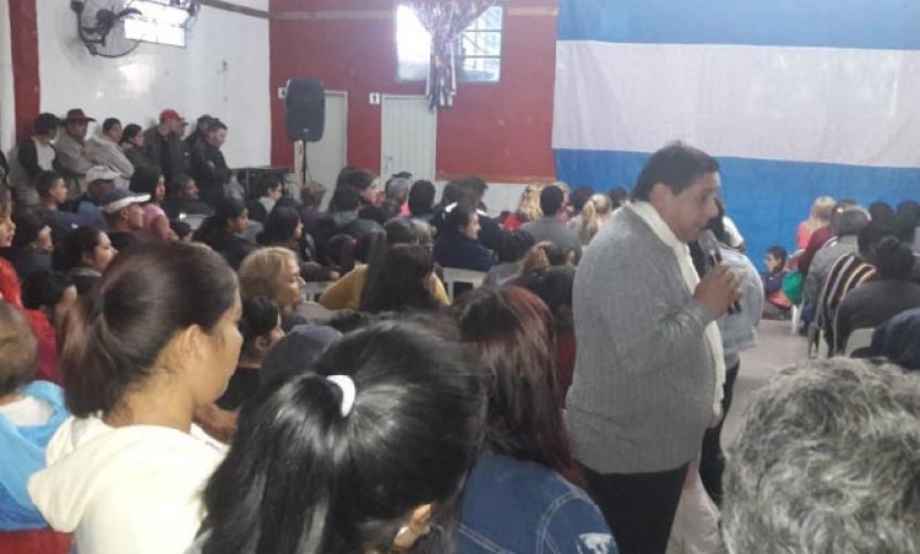 Causa Peronista reunió a más de 400 vecinos en Manuel Alberti