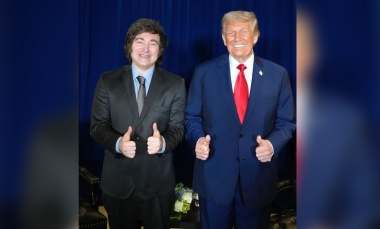 Fuerte apoyo de Donald Trump a Javier Milei: 