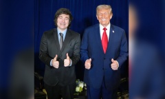Fuerte apoyo de Donald Trump a Javier Milei: 