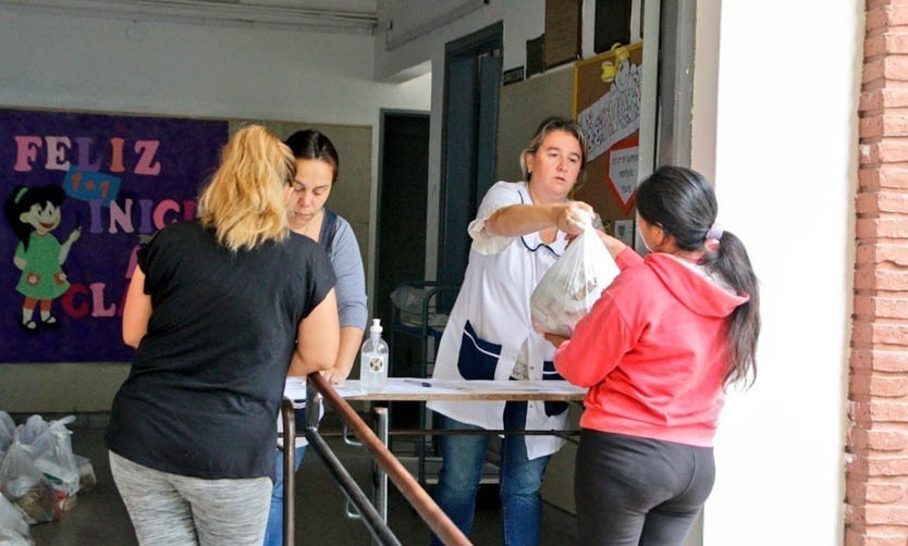 La Comuna hará una nueva entrega de alimentos a los alumnos de escuelas públicas