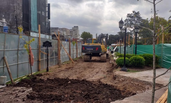 Construirán “reservorios” para contener el agua de lluvia y evitar anegamientos en el centro