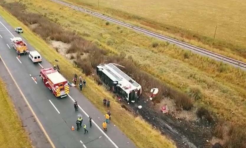 Una de las niñas pilarenses accidentadas en la Autovía 2 fue dada de alta