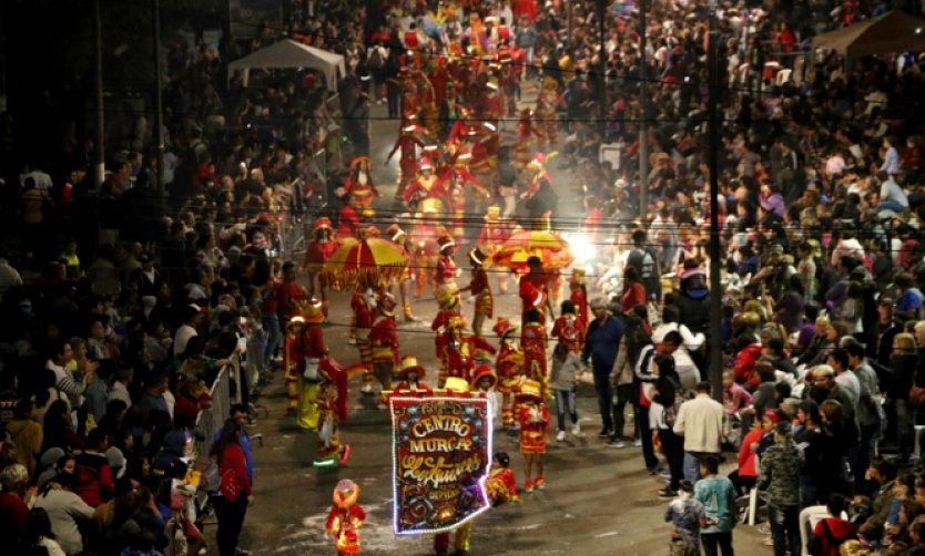 Más de 70 mil personas dijeron presente en el Carnaval de la Familia
