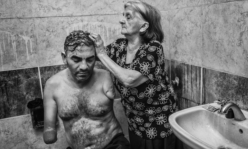 Una conmovedora historia de vida, en la lente del fotógrafo Eduardo Gómez