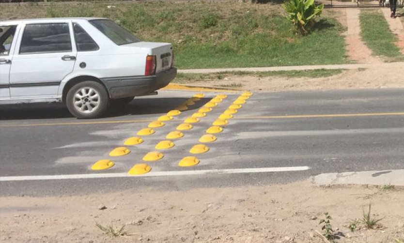 El Municipio sale a señalizar las velocidades máximas permitidas en rutas y calles