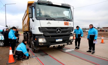 En lo que va del año, se retiraron de las rutas bonaerenses más de 3.400 toneladas de sobrepeso en camiones