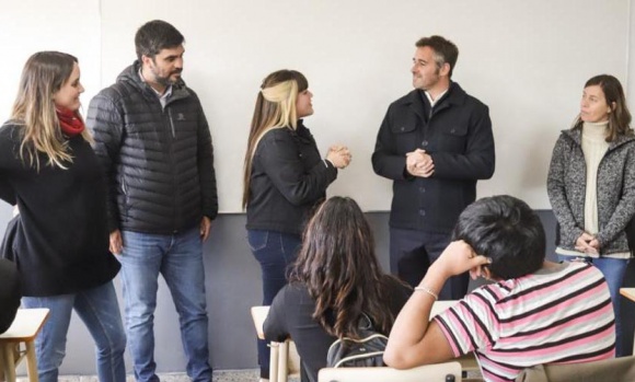 El Municipio inauguró nuevas aulas en una escuela secundaria