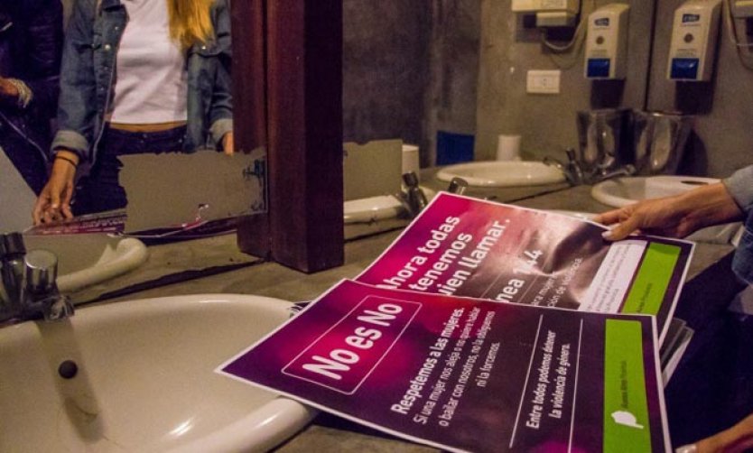 Buscan que bares y boliches de Pilar se sumen a una campaña contra la violencia de género