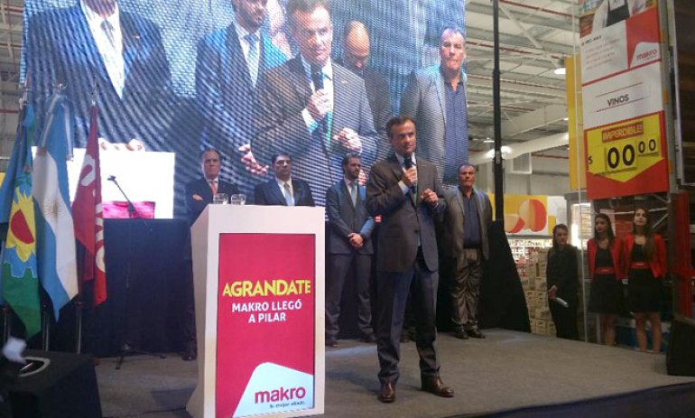 El mayorista Makro ya abrió sus puertas en Pilar